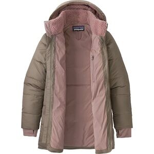 Patagonia girls down parka jacket XL